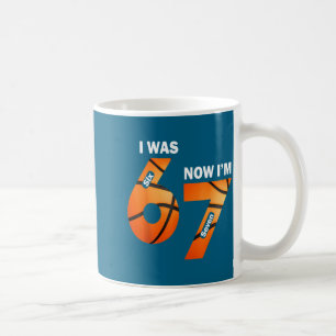 Caneca De Café Eu Agora Ano 7 Basquete Velho 7 Eu Sou 6