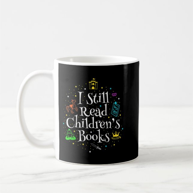 Caneca De Café Eu ainda leio livros infantis Cópia da Camisa (Esquerda)