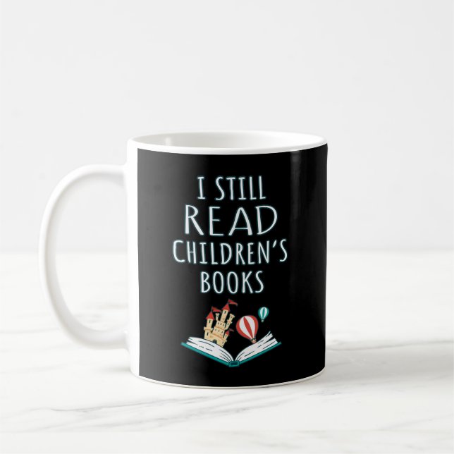 Caneca De Café Eu ainda leio livros infantis II (Esquerda)