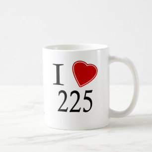 Caneca De Café Eu amo 225 Baton Rouge