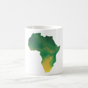 Caneca De Café Eu Amo a África
