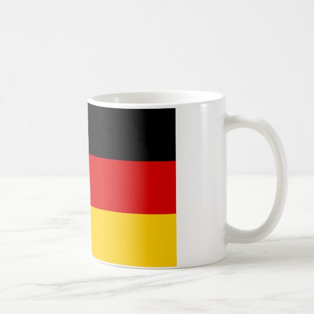 Caneca De Café Eu Amo A Alemanha (Direita)