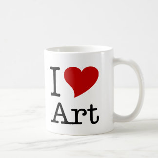 Caneca De Café Eu amo (a arte do coração de I)