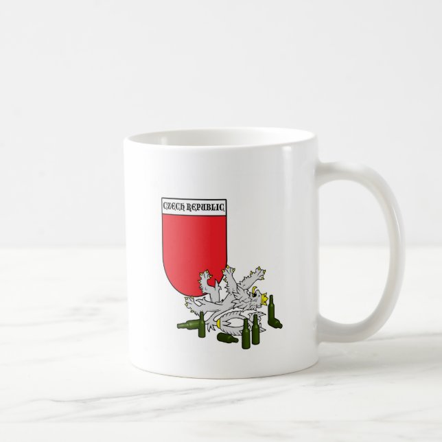 Caneca De Café Eu amo a CZ (Direita)