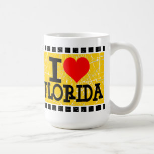 Caneca De Café Eu amo a Flórida - Mugs