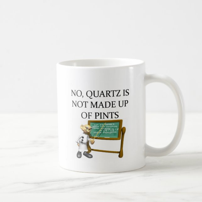 Caneca De Café eu amo a geologia (Direita)