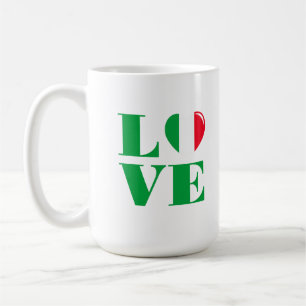 Caneca De Café Eu amo a Itália