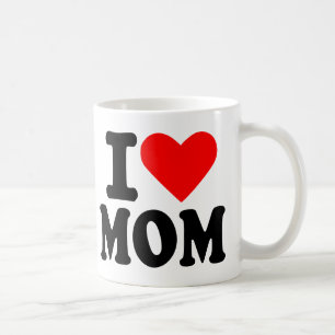 Caneca De Café Eu amo a mamã