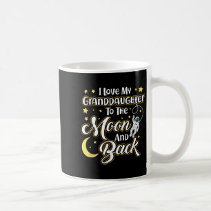 Caneca De Café Eu Amo A Minha neta À Lua E Volto Engraçado