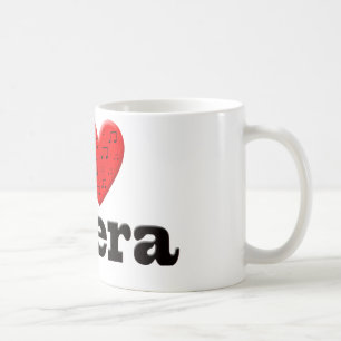 Caneca De Café Eu amo a ópera