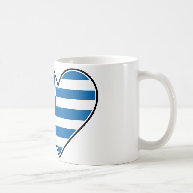 Caneca De Café Eu amo a piscina (Direita)