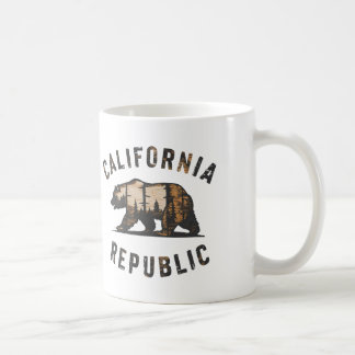 Caneca De Café Eu amo a República da Califórnia