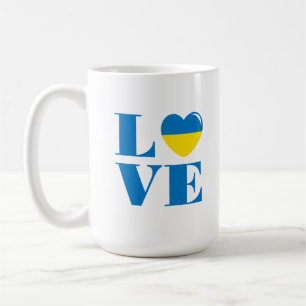 Caneca De Café Eu amo a Ucrânia