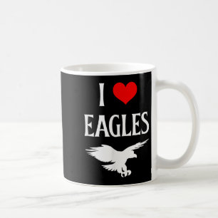 Caneca De Café Eu Amo Águias Eu Corto Águias Pássaros De Pássaro 