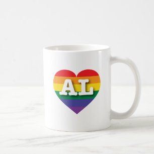 Caneca De Café Eu amo Alabama - Orgulho gay Coffee Mug