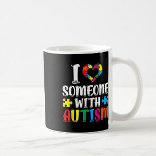 Caneca De Café Eu Amo Alguém Com Autista Autista Autista Autistas