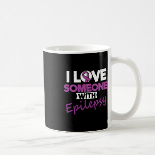 Caneca De Café Eu Amo Alguém Com Dia De Epilepsia Guerreiro De Cr