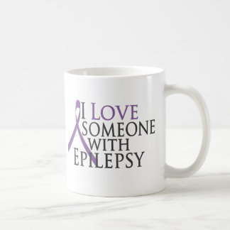 Caneca De Café eu amo alguém com epilepsia