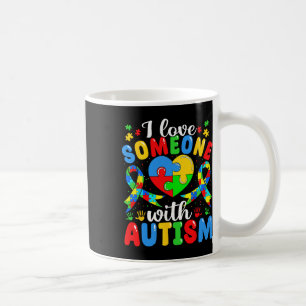 Caneca De Café Eu Amo Alguém Com Quebra-Cabeça Coração Conscienti