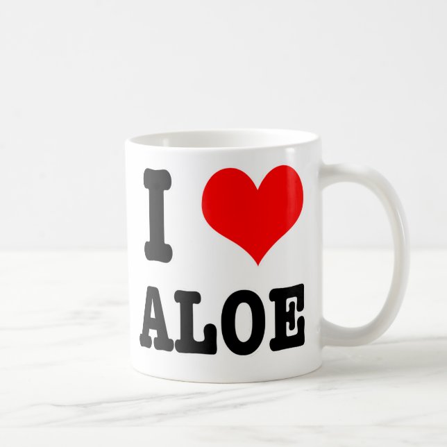 CANECA DE CAFÉ EU AMO ALOE (Direita)