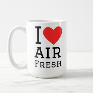 Caneca De Café Eu amo ambientador 