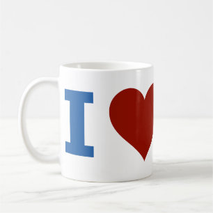 Caneca De Café Eu amo América