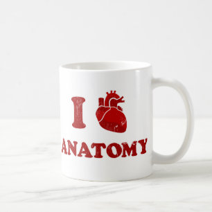 Caneca De Café eu amo anatomy2