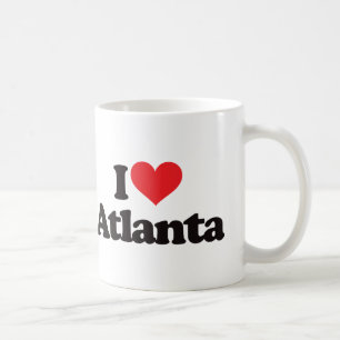 Caneca De Café Eu amo Atlanta