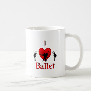 Caneca De Café Eu Amo Balé