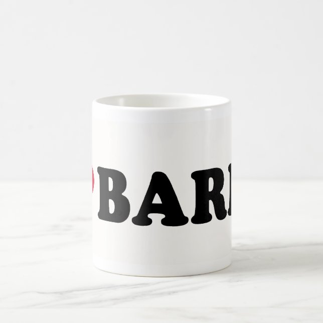 CANECA DE CAFÉ EU AMO BARRY (Centro)