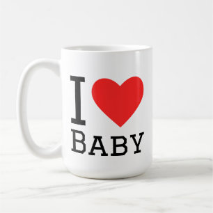 Caneca De Café Eu amo bebê