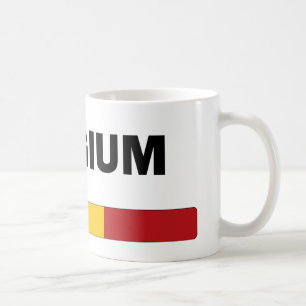 Caneca De Café Eu amo Bélgica