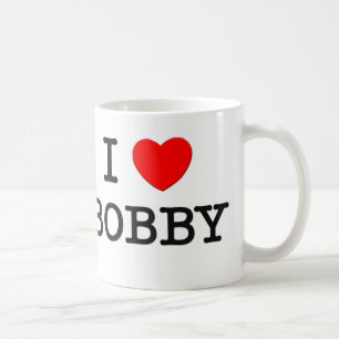 Caneca De Café Eu amo Bobby