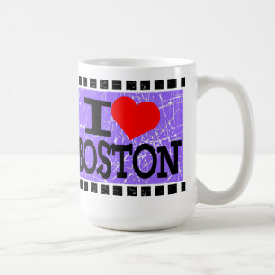 Caneca De Café Eu amo Boston - Mugs
