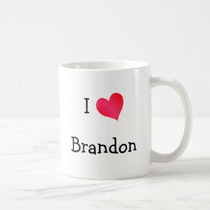 Caneca De Café Eu amo Brandon