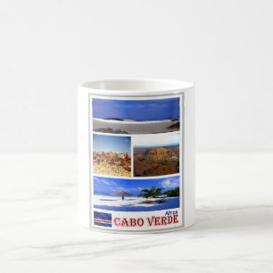 Caneca De Café EU AMO Cabo Verde -