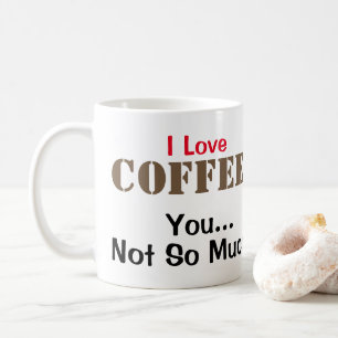 Caneca De Café Eu Amo CAFÉ