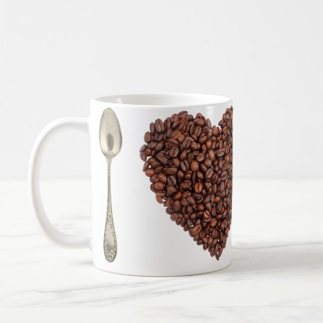 Caneca De Café Eu Amo Café 01 (Esquerda)