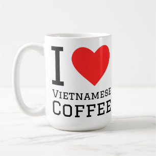Caneca De Café Eu amo café vietnamita