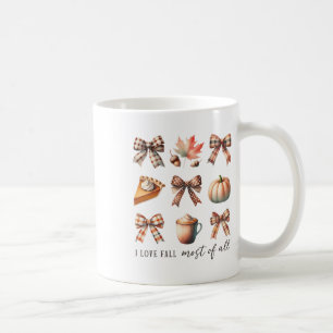 Caneca De Café Eu Amo Cair A Maioria De Todas As Fall Season Ação