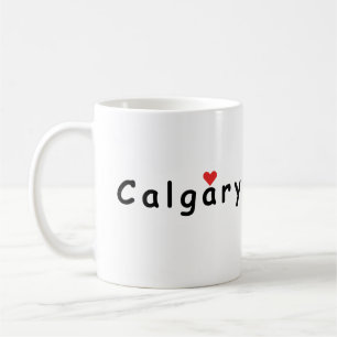 Caneca De Café Eu amo Calgary
