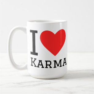 Caneca De Café Eu amo carma
