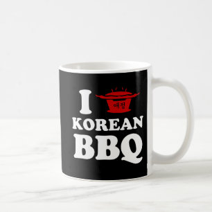 Caneca De Café Eu Amo CHURRASCO Coreano (고 기 구 이)