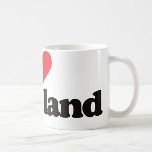 Caneca De Café Eu amo Cleveland
