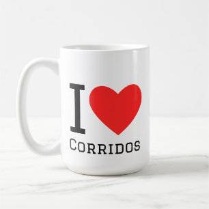 Caneca De Café Eu amo corridos