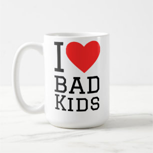 Caneca De Café Eu amo crianças más
