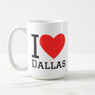 Caneca De Café Eu amo Dallas
