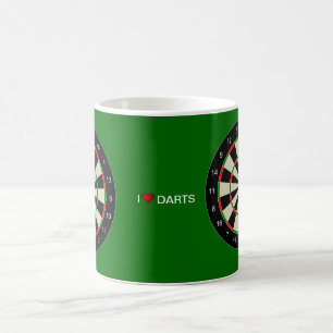 CANECA DE CAFÉ EU AMO DARTS