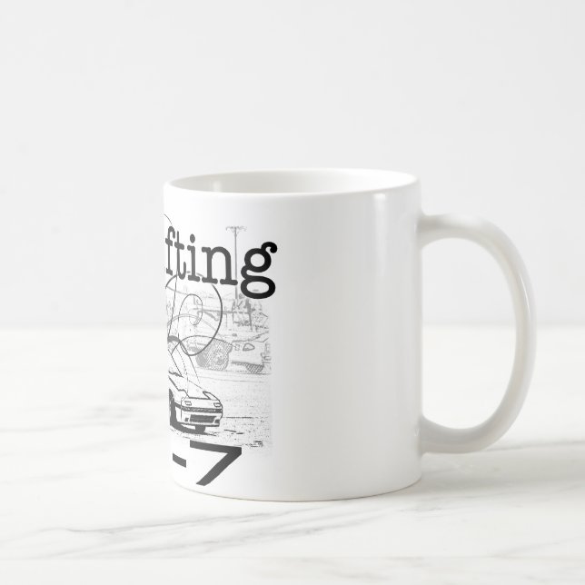 Caneca De Café Eu amo derivar RX-7 (Direita)