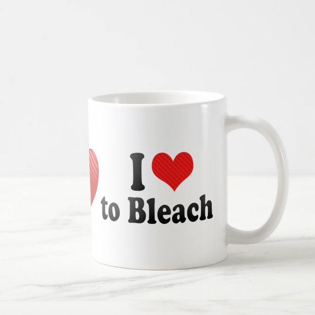Caneca De Café Eu amo descorar (Direita)
